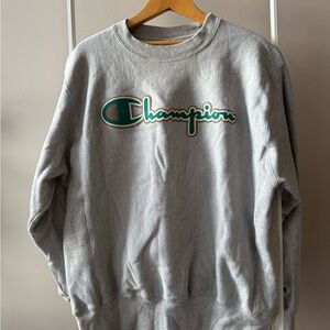 Champion Gray Crewneck Sweater